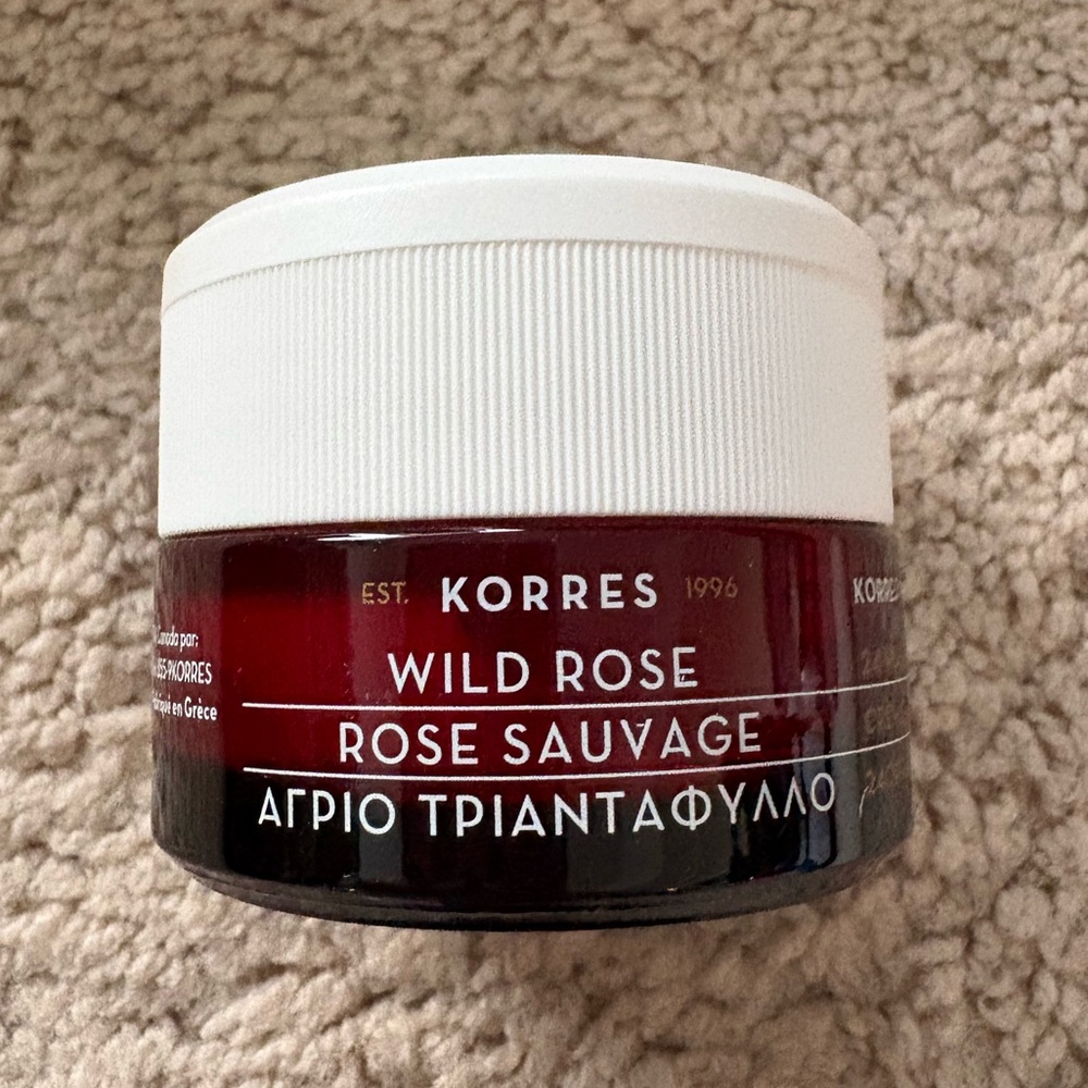 Korres wild rose brightening moisturizer